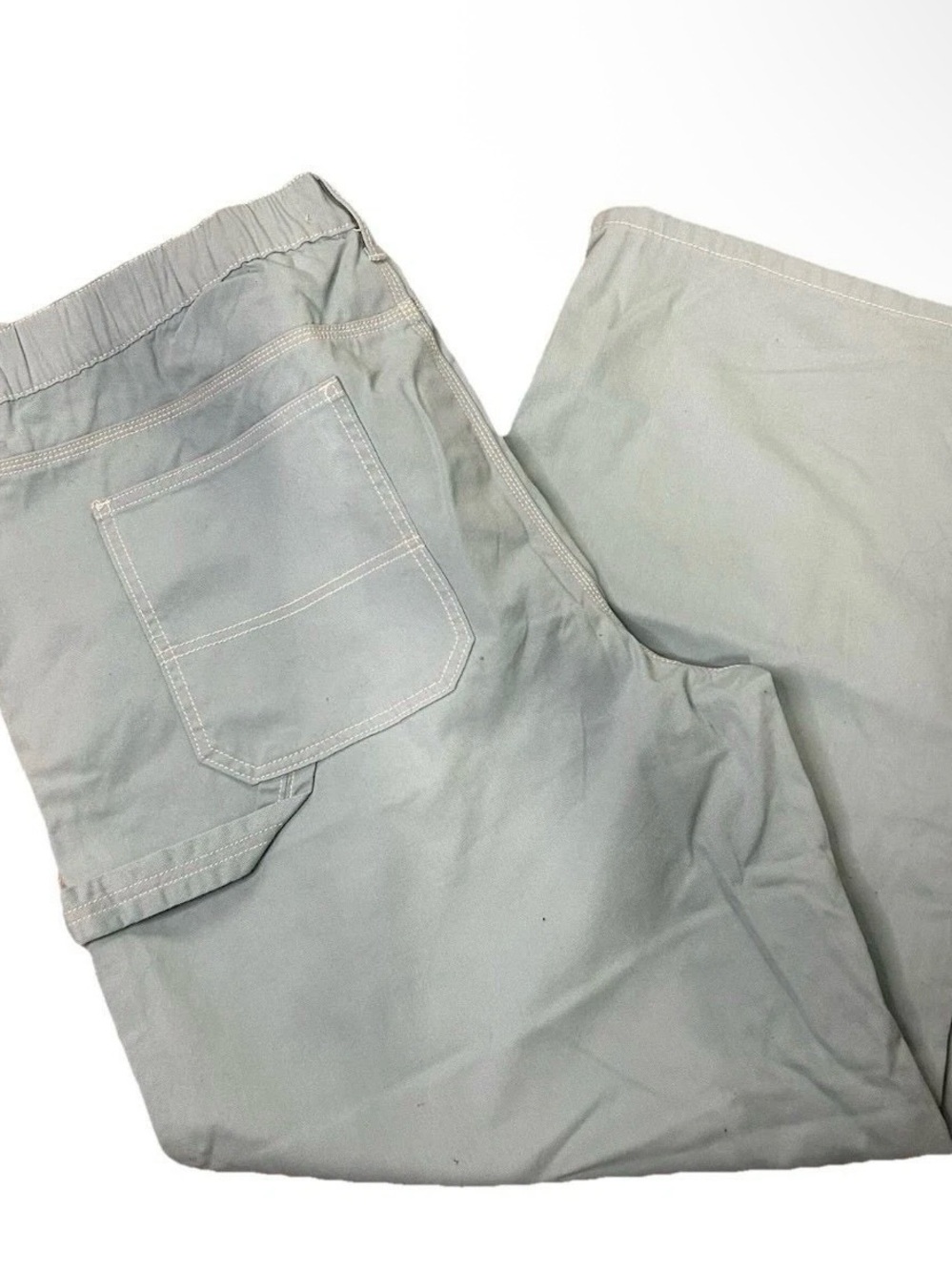 Women’s BP By Nordstrom Turquoise Wide Leg Pants With Elastic Waist Size 3XL